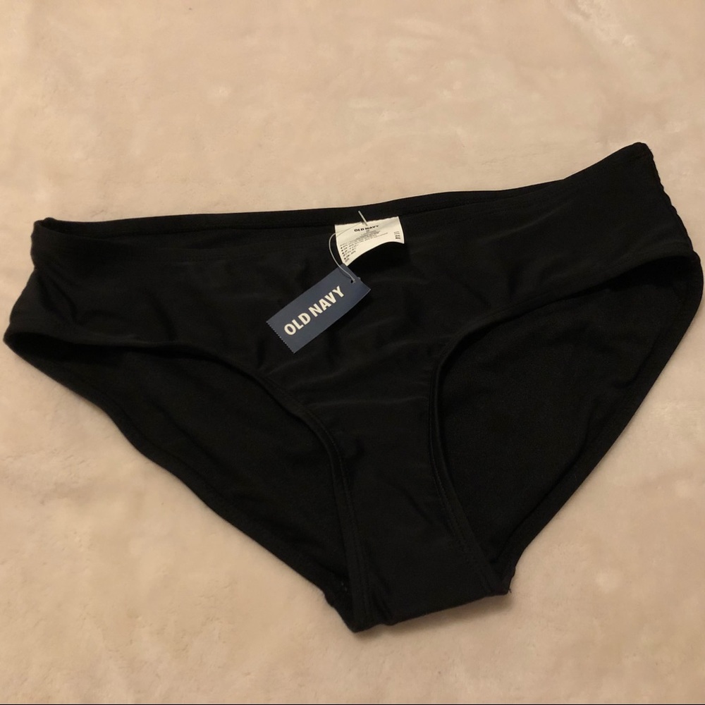 Black Bikini Bottoms NWT!!
